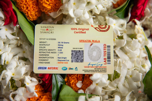 Sphatik Mala | Energized with Mantras